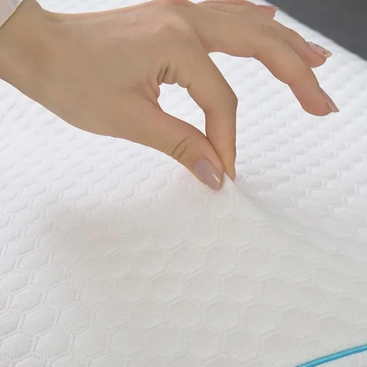 L-Shaped Comfort Pillow for Couples with Memory Foam