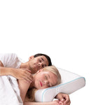 L-Shaped Comfort Pillow for Couples with Memory Foam