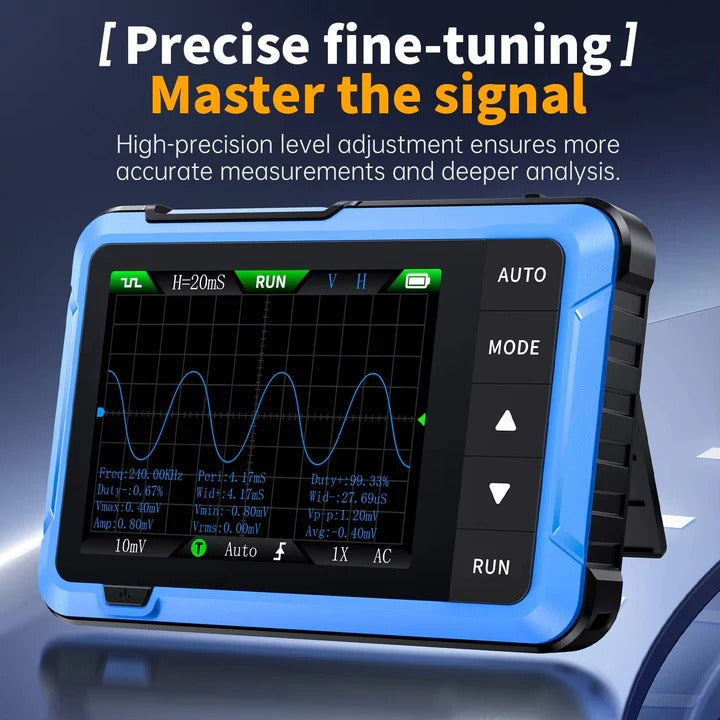 Handliches Digital-Oszilloskop für Signalanalysen