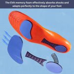 Ergonomic Footrest Insoles with Arch and Heel Support