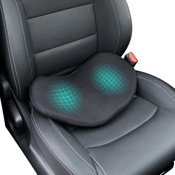 Ergonomic Car Seat Cushion for Improved Comfort and Visibility