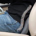 Ergonomic Car Seat Cushion for Improved Comfort and Visibility