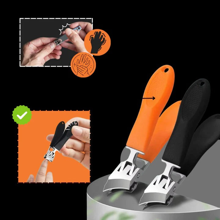 Manueller Nagelknipser mit Breitem Kiefer und Abgerundetem Schnitt