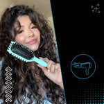 Styling brush for defined curls and waves
