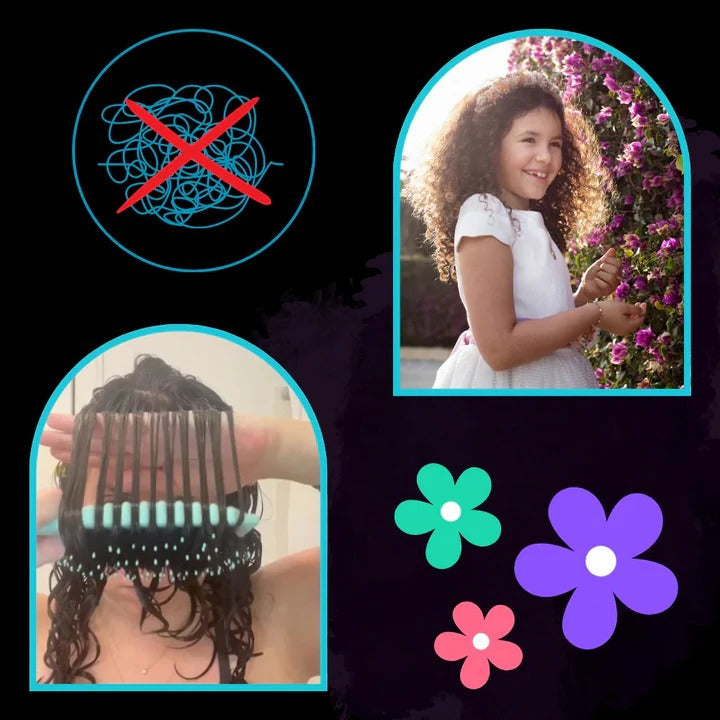 Styling brush for defined curls and waves