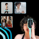 Styling brush for defined curls and waves