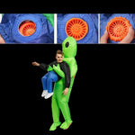 Funny Airy Alien Costume with Illusion Effect