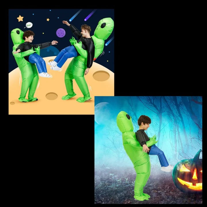 Funny Airy Alien Costume with Illusion Effect