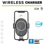 Wireless Car Charger with Automatic Mount