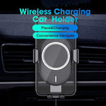 Wireless Car Charger with Automatic Mount
