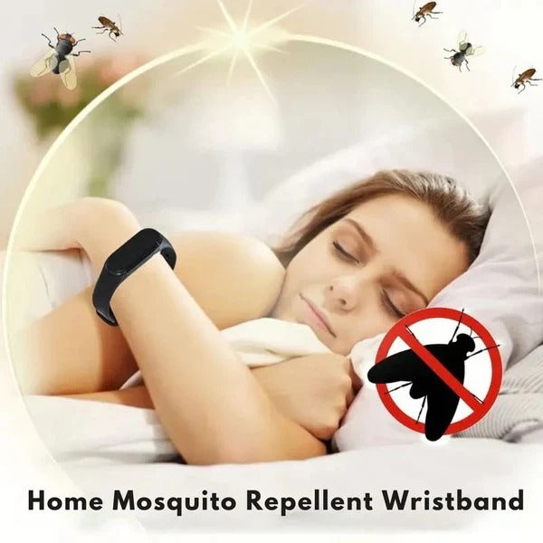 Tragbares Ultraschall-Mückenabwehr-Armband mit Clip-Design
