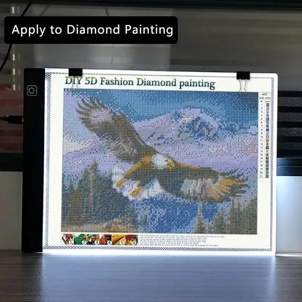 Elegante A4 LED Zeichentafel mit Hintergrundbeleuchtung