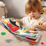 Handy Activity Book for Children with Textures and Fasteners