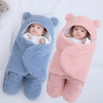 Soft baby wrap blanket for strollers and nurseries