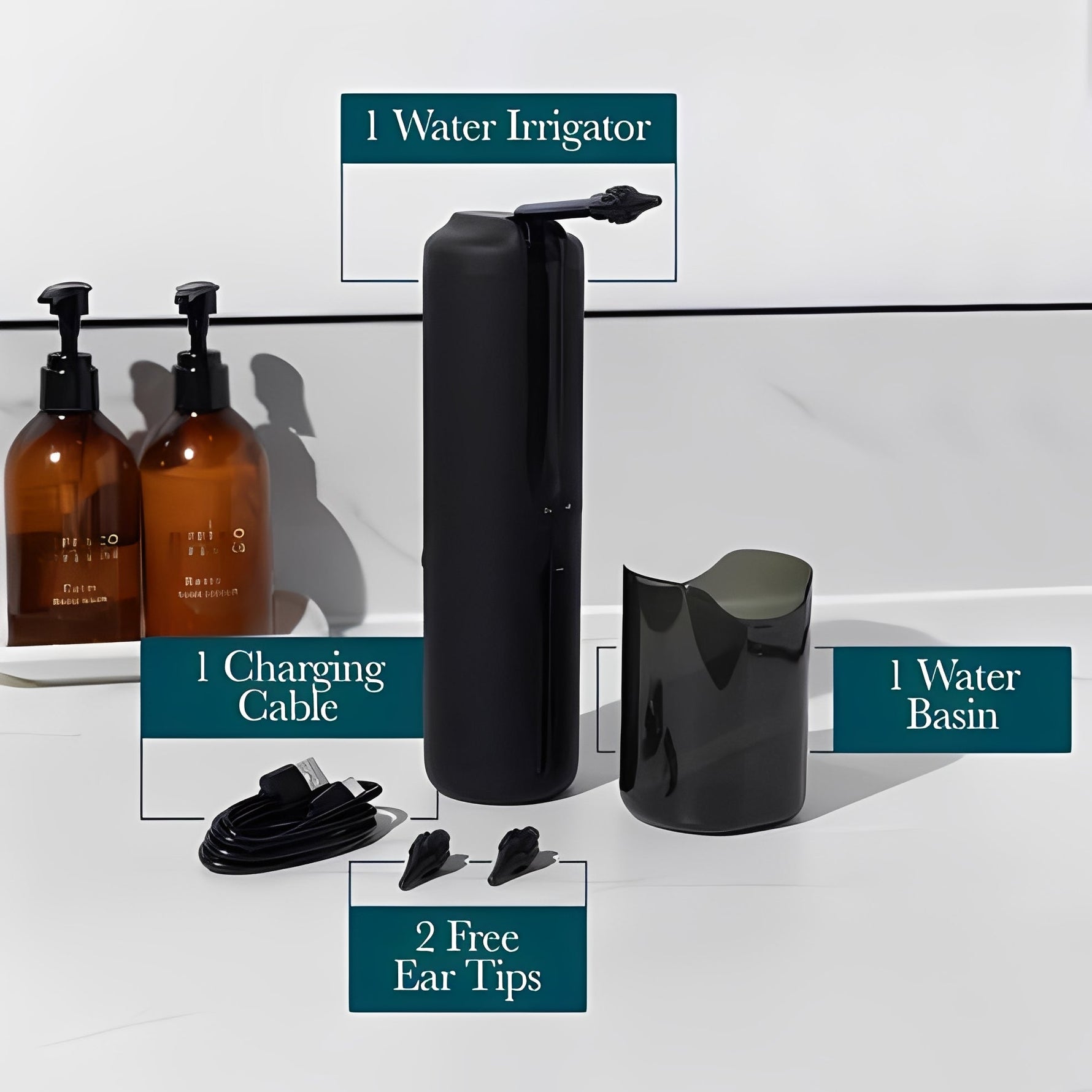 Wasserbasiertes Ohrreinigungsgerät mit USB-Aufladung