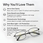 Smart Glasses with Adaptive Lenses