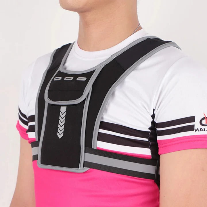 Laufweste mit Verstellbaren Trägern für Optimalen Komfort