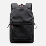 Black Backpack with Versatile Compartments