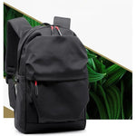 Black Backpack with Various Compartments