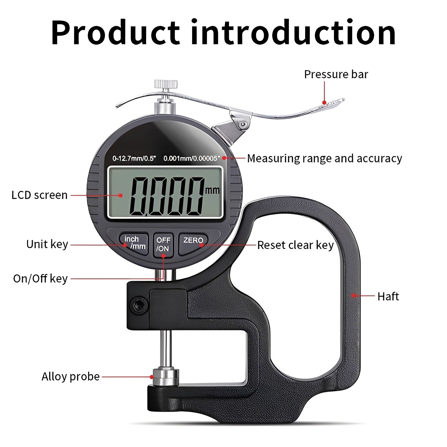 Precision Digital Caliper