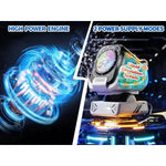 Seifenblasenmaschine mit LED-Beleuchtung und drehbarem Sockel