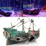 Sunken Ship Decor for Fresh and Saltwater Tanks
