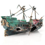 Sunken Ship Decor for Fresh and Saltwater Tanks