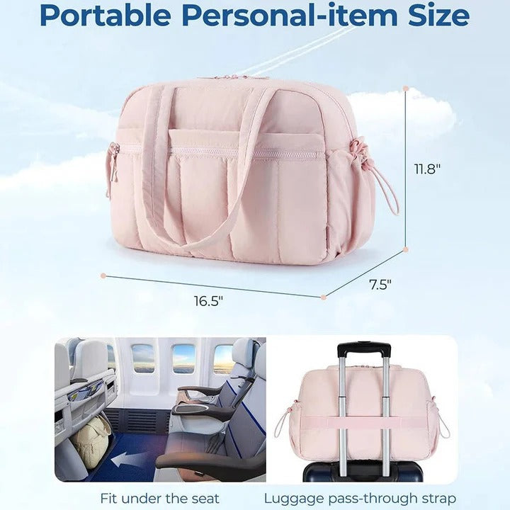 Practical cosmetic bag for travel and toiletries