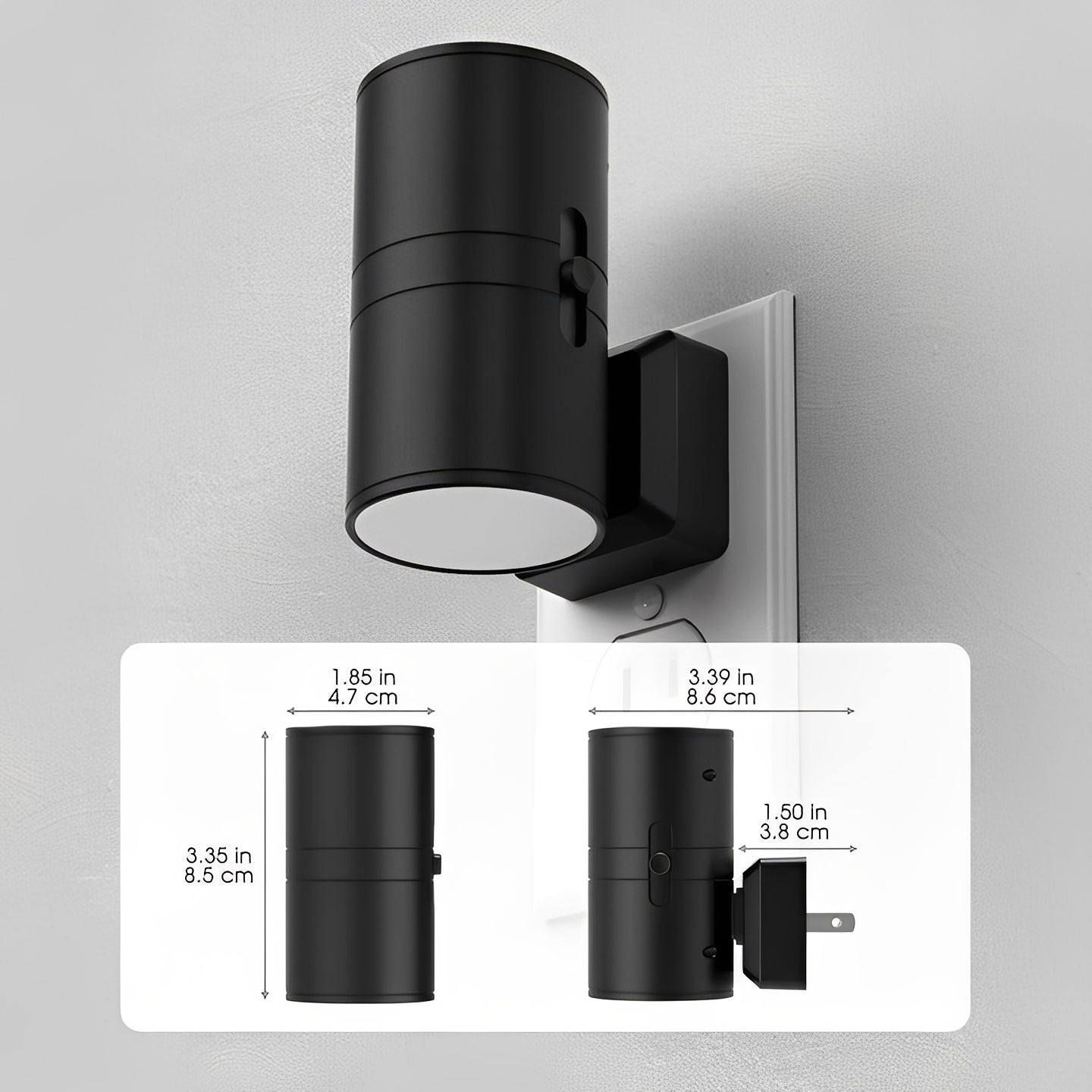 Socket LED Night Light with Light Sensor