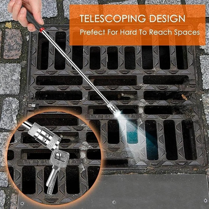 Verlängerbares Magnetwerkzeug mit LED-Beleuchtung