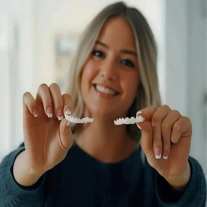 Clip-On Zahnschalen für ein strahlendes Lächeln