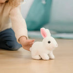 Interactive plush toy with movement and sounds