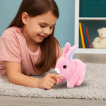Interactive plush toy with movement and sounds