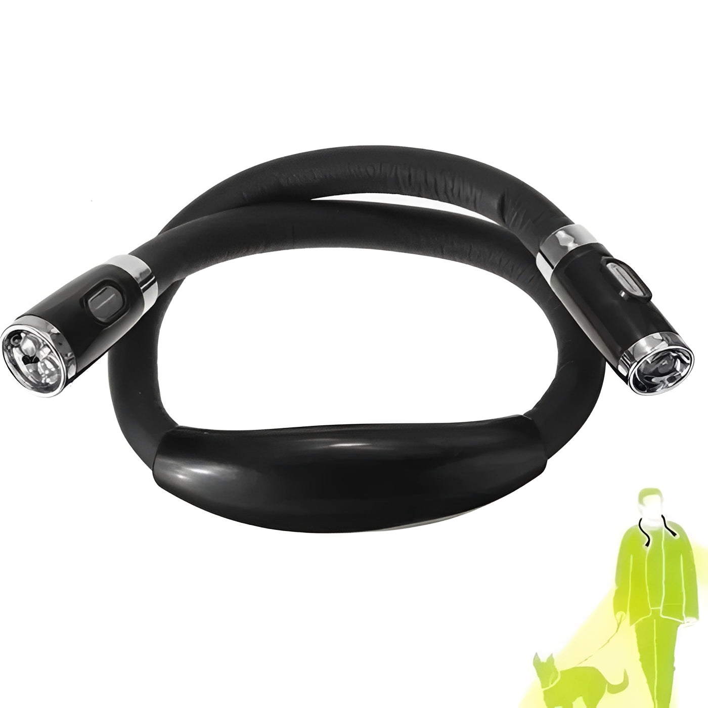 Tragbare LED-Leselampe für Freihand-Nutzung mit Flexiblen Armen