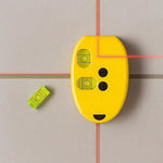 Precision laser level for exact 90-degree angles