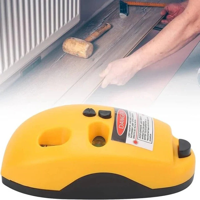 Precision laser level for exact 90-degree angles