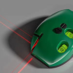 Precision laser level for exact 90-degree angles