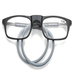 Adjustable Reading Glasses with Magnetic Neck Strap