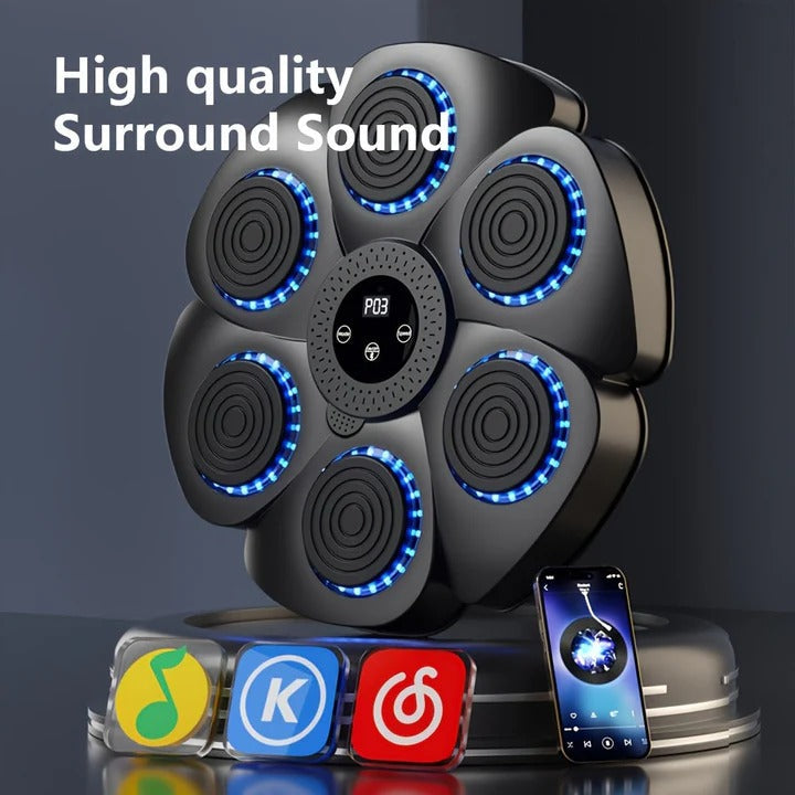 Wandmontiertes USB-aufladbares Musik-Boxziel
