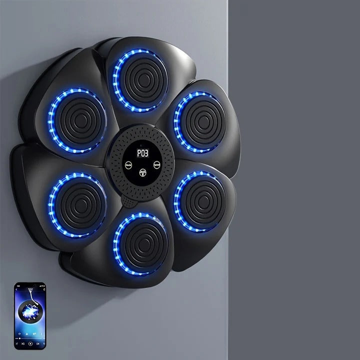 Wandmontiertes USB-aufladbares Musik-Boxziel
