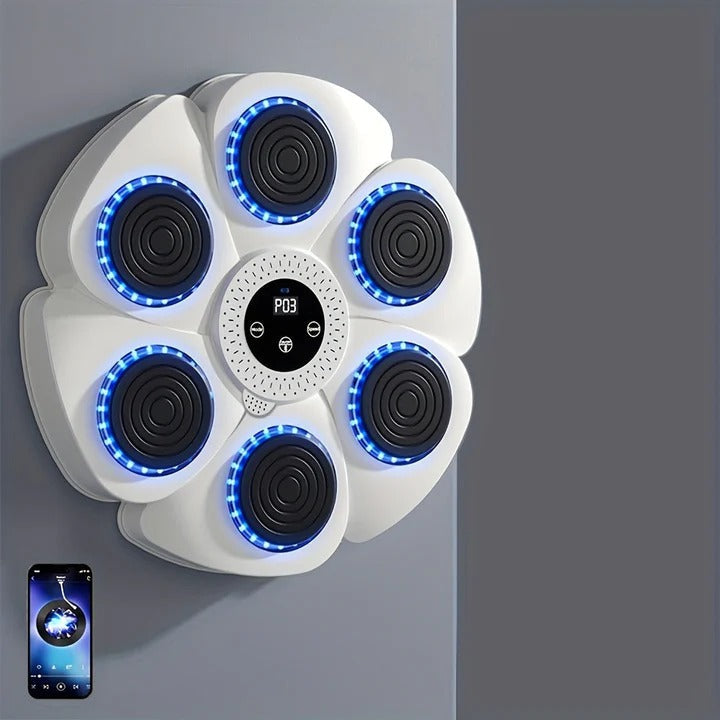 Wandmontierte Musik-Boxing-Zielvorrichtung mit USB-Akku