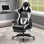 Ergonomic Gaming Chair with 180-Degree Recline and Adjustable Armrests