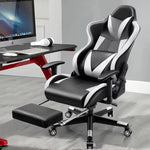 Ergonomic Gaming Chair with 180-Degree Recline and Adjustable Armrests