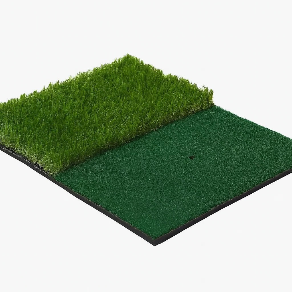Golf Trainingsmatte mit Tee-Loch für drinnen und draußen