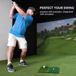 Golf Übungsmatte mit Tee-Loch für Innen- und Außenbereich