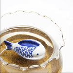 Eleganter Koi-Fisch aus Porzellan für Ihr Schreibtisch-Design