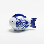 Eleganter Koi-Fisch aus Porzellan für Schreibtischdekoration