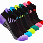 Breathable Sports Socks, 6-Pack for Dry Feet