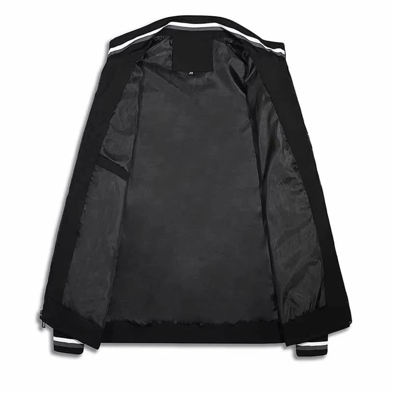 Men's Lightweight Bomber Jacket with a Modern Cut