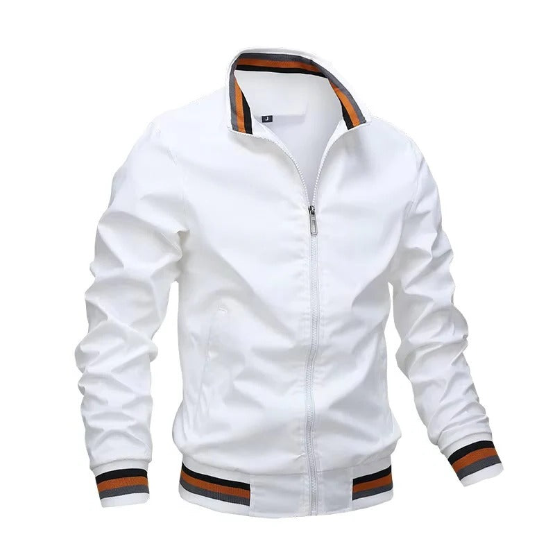 Men's Lightweight Bomber Jacket with a Modern Cut